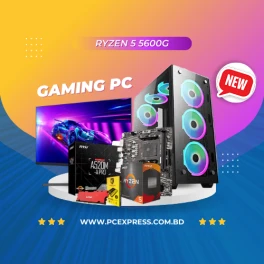  Ryzen 5 5600g Gaming pc with Mi 22 inch Monitor 