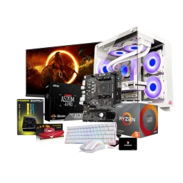  Ryzen 5 5600GT  With 22 inchi Monitor Gaming Pc Build in Bd 